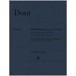 24 Preparatory Exercises to the Studies of Kreutzer and Rode for Violin solo op. 37 | Dominik Rahmer, Paul Roczek (2019)