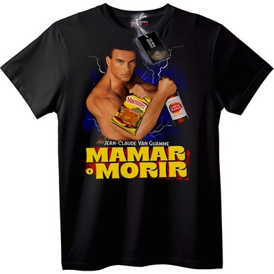 NOONEBRAND Тениска Mamar Morir - XS, Black