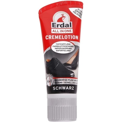 Erdal All In One krém na topánky 4v1 čierny 50 ml