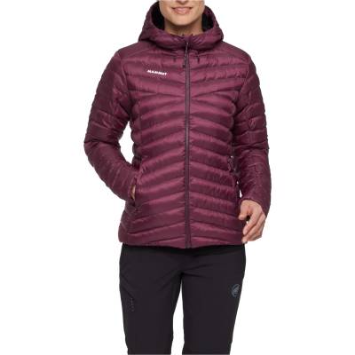 Mammut Дамско синтетично яке Mammut Women's Albula Insulation Hooded Jacket Synthetic jacket - Vin / Black (104-6127-0312)
