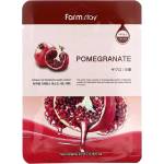 Farmstay Visible Difference Mask Sheet Pomegranate - Успокояваща текстилна маска с нар 1бр/23мл