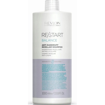 Revlon Restart Balance Anti-dandruff Micellar Shampoo 1000 ml