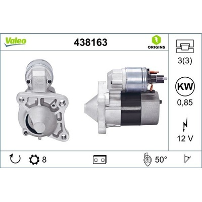Štartér VALEO 438163 438163