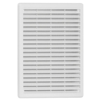 Trebor 150 x 150 mm biela so sieťovinou krytka