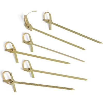 ЛАЙТС Бамбукови клечки възел 90 мм. 50 бр. в стек