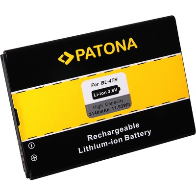 PATONA Батерия за LG Optimus G Pro / D686 / E986 / E940 / E980, 3140 mAh (3093)