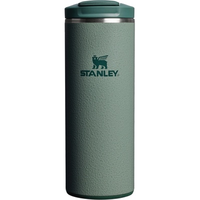 Stanley termohrnek The Transit Fliptop Mug 350 ml 12oz Hammertone Green
