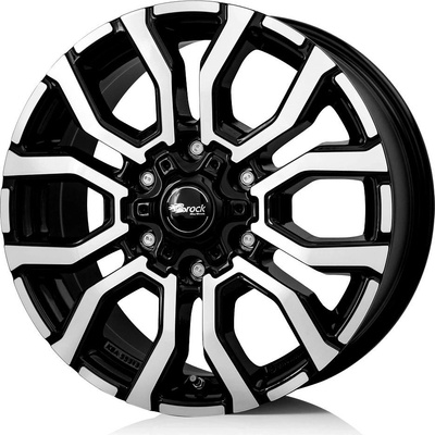 Brock RC35 6,5x16 6x120 ET50 black polished