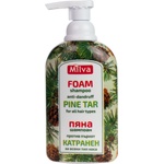 Milva Пяна-шампоан за коса, катран, 300 ml - ozone