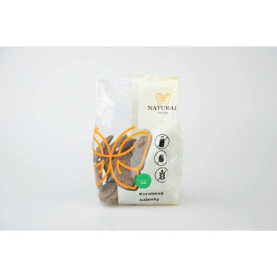 Natural Jihlava Sušenky karobové bez lepku, vajec a mlieka Natural 150 g