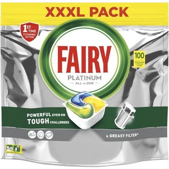 Fairy kapsule Platinum Plus All in One Lemon 100 ks