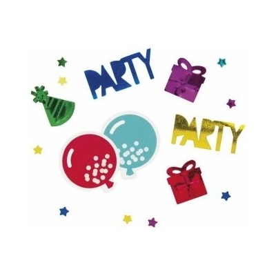 Unique Konfety fóliové - Narozeninová párty 34g – Zbozi.Blesk.cz