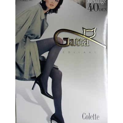 Gatta Colette 40 DEN melange-olivo