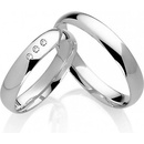 Klasické snubní prsteny OC1005
