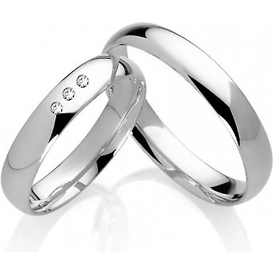 Klasické snubní prsteny OC1005