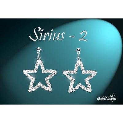 Gold Design Sirius II. stříbřené GD1041