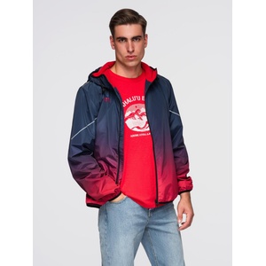 Ombre Clothing Червено-синьо мъжко спортно яке от Ombre Clothing Ombre Clothing | Sin | МЪЖЕ | L