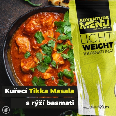 Adventure Menu Kuře Tikka Masala s rýží basmati 173 g