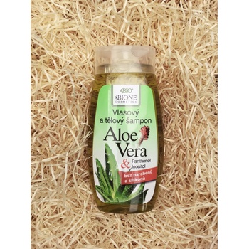 BC Bione vlasový a telový šampón Aloe Vera 250 ml