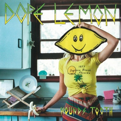 DOPE LEMON - HOUNDS TOOTH - TRANSPARENT LIME LP