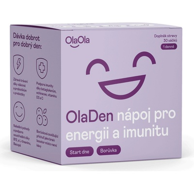 OlaOla OlaDen nápoj pre energiu a imunitu 30 ks