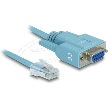 Delock RS-232 DB9 - RS-232 RJ45 кабел 1m 63341 (63341)