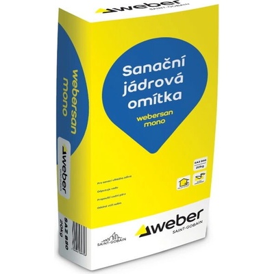 Omítka sanační weber san mono – 20 kg