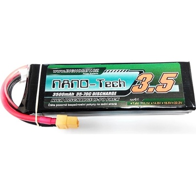 Bighobby Li-pol baterie 3500mAh 5S 35C 70C -NANO Tech