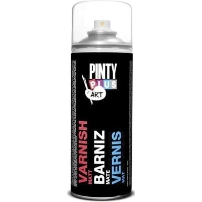 Pinty Plus Art - remeselnícky lak v spreji - matný - 400 ml