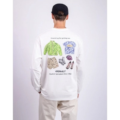 Gramicci Geared Up L/S Tee WHITE