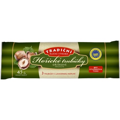 Strix Hořické trubičky oříškové 10 x 45 g