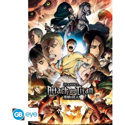 ATTACK ON TITAN - Poster Maxi 91.5x61 - S2 Key Art*, FP4530