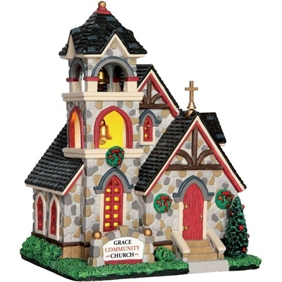 Svietiaci kostolík Lemax 65155 Kostol nekonečnej milosti