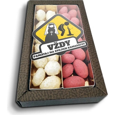 Sablio Mandle v čokoláde Vždy pamätaj na svojich kamarátov 2 x 80 g