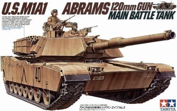 Tamiya U.S. M1A1 Abrams 120mm Gun 1:35 od 29,12 € - Heureka.sk