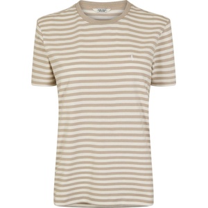 Jack Wills Тениска Jack Wills Endmoor Boyfriend T-Shirt - Stone Stripe