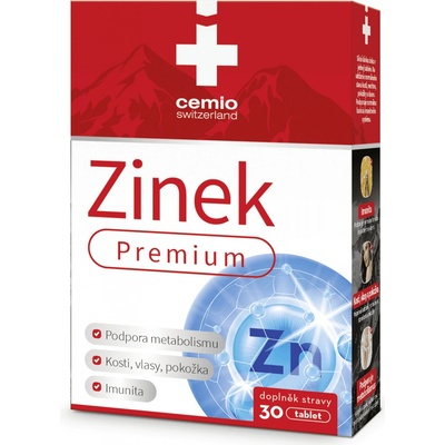 Cemio Zinok Premium 30 tabliet