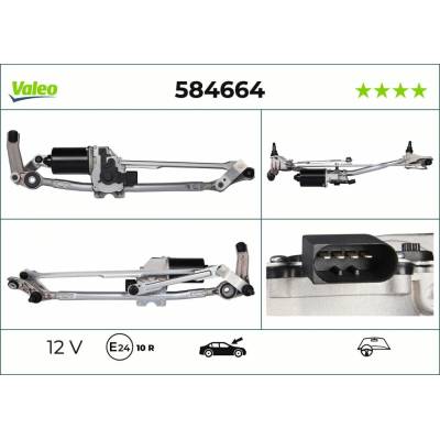 Systém čištění skel VALEO 584664