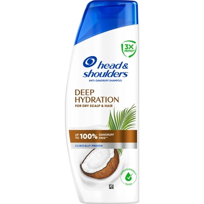 Head & Shoulders Deep Hydration Coconut šampón proti lupinám 250 ml