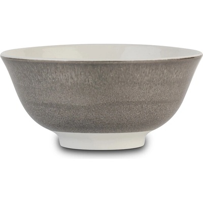 Nava Miska na cereálie porcelánová ALEXANDRA šedá 15,0 cm