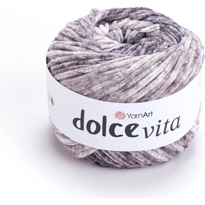 Yarn Art Dolce Vita 3401 variace šedé