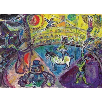 Eurographics Chagall Le Cheval de Cirque 1000 dielov