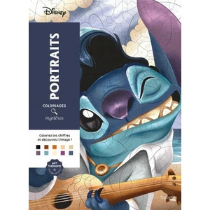 Coloriages Mystères Disney Portraits (2020)
