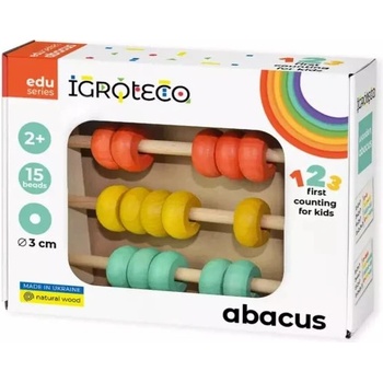IGROTECO Абакус, дърво - 3 x 5 (900132)