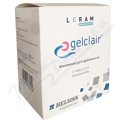 Gelclair gel orální k výplachům ústní dutiny 21 x 15 ml