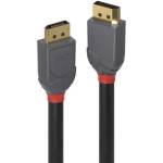 Lindy LNY-36482 : : Кабел DisplayPort 1.4 Anthra Line, M-M, 8K, черен, 2.0 м