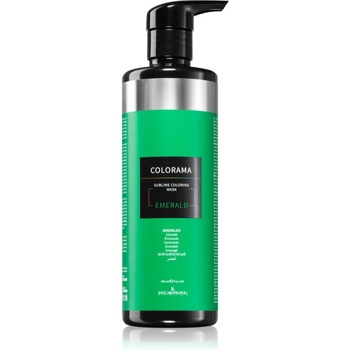 Kléral system Colorama Възстановяваща цветна маска за всички видове коса Emerald 500ml