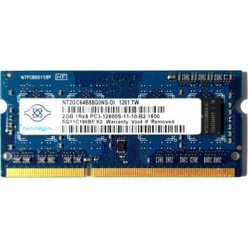 Nanya DDR3 2GB 1600MHz CL11 NT2GC64B88G0NS-DI