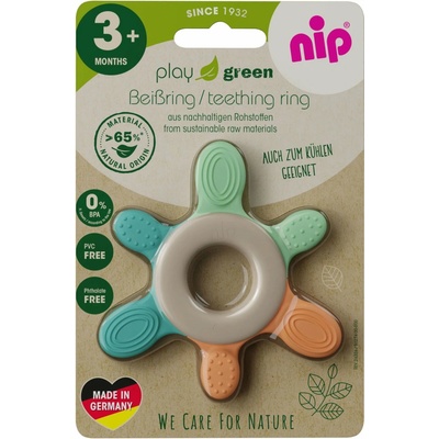 Nip Chladiace hryzadlo Green Play Oranžová, béžová, svetlo zelená, Modrá