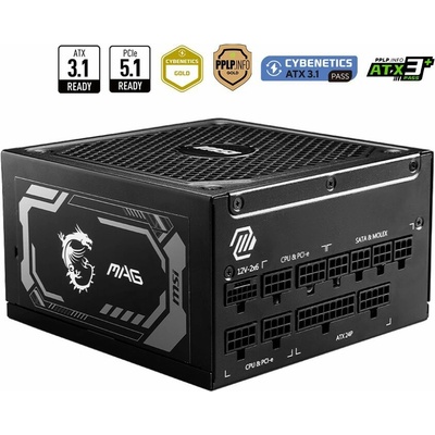 MSI MAG A1250GL PCIE5 1250W 306-7ZP9A11-CE0